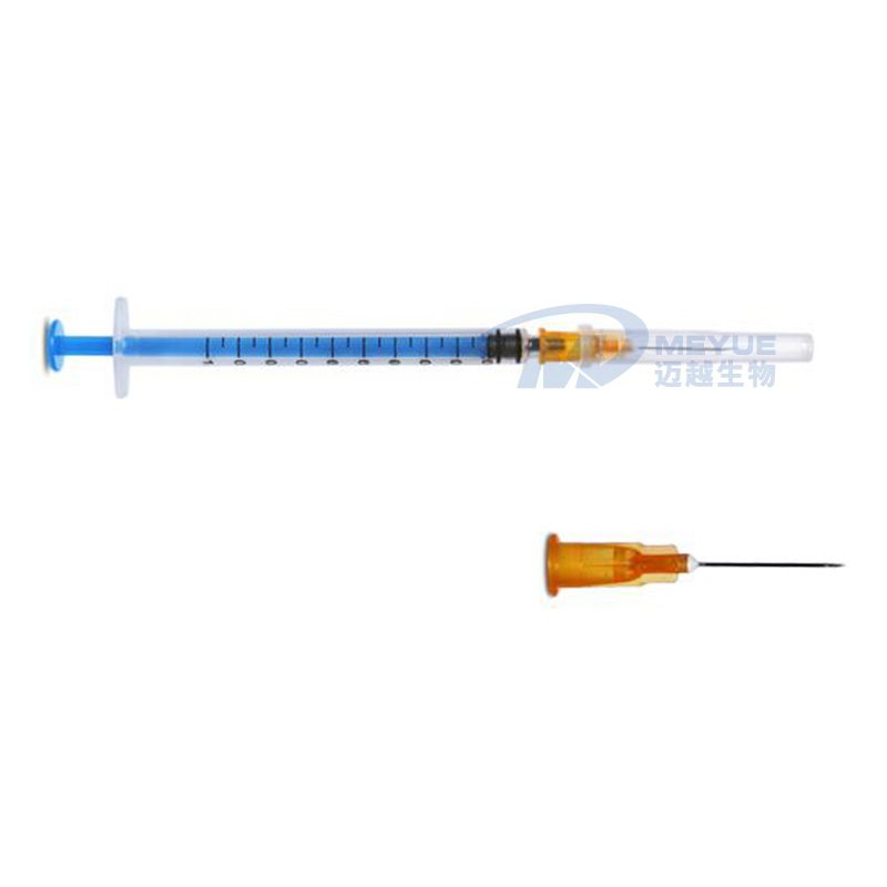 Disposable sterile syringe
